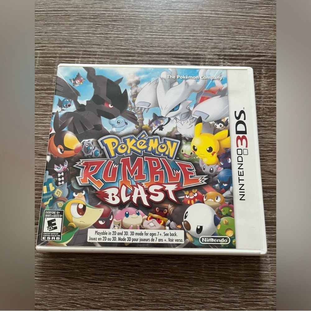 Nintendo 3DS - Pokémon Rumble Blast